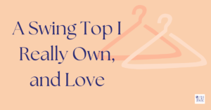 A Swing Top I Really Own, and Love