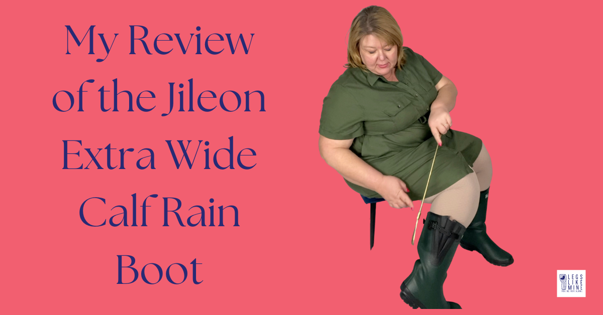 My review of the Jileon Extra Wide Calf Rain Boot