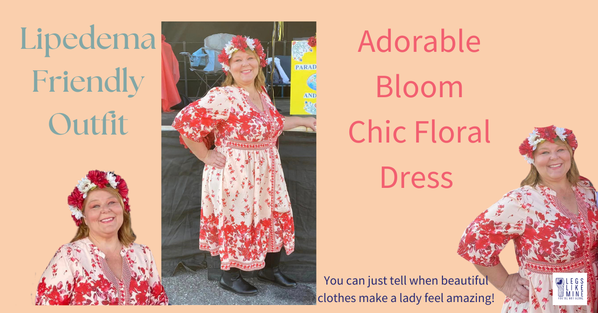 adorable loom chic floral dress