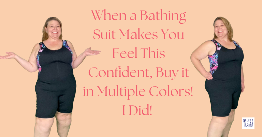 Whan a bathing suit makes you feel this confident, buy it in multiple colors. I did!