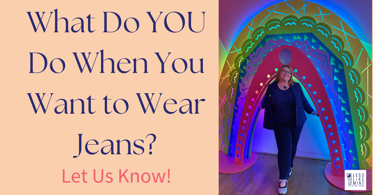 What do you do when you want to wear jeans? Let us know!
